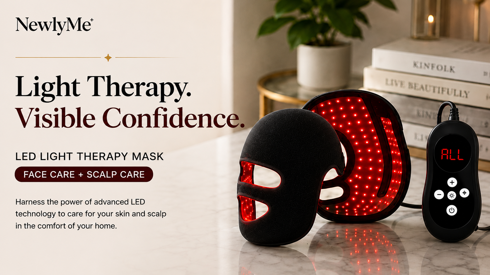 Face & Scalp Light Therapy System