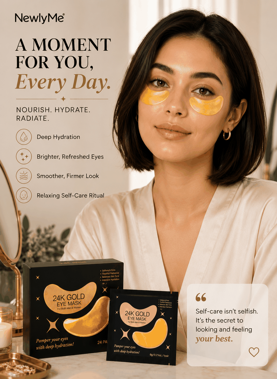 Gold Under-Eye Treatments