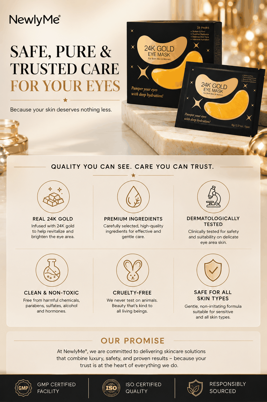 Gold Under-Eye Treatments