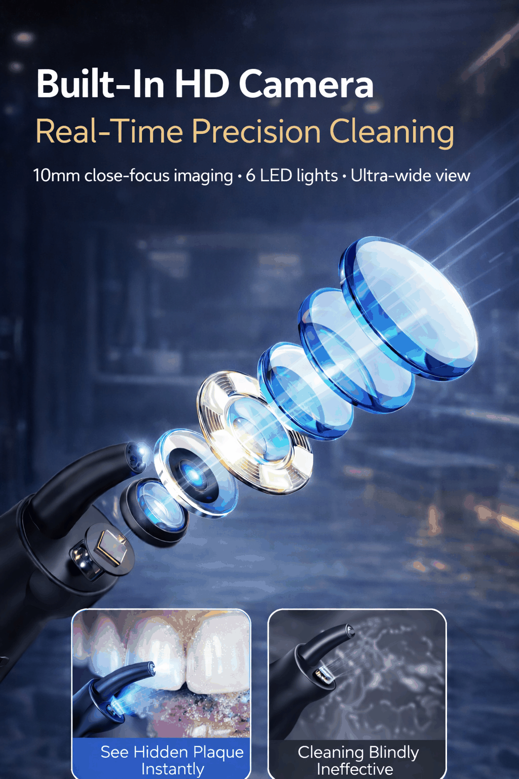 Water Flosser with Camera