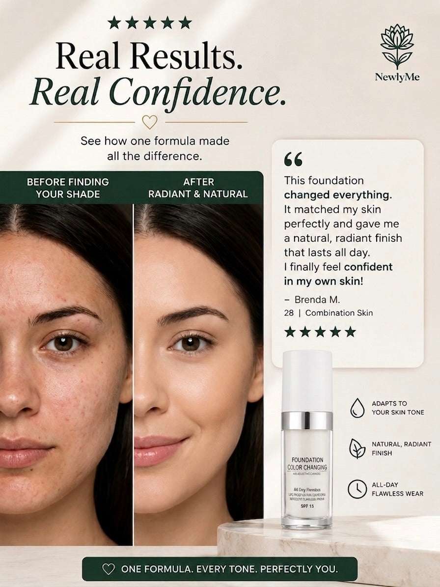 Color Changing  Foundation