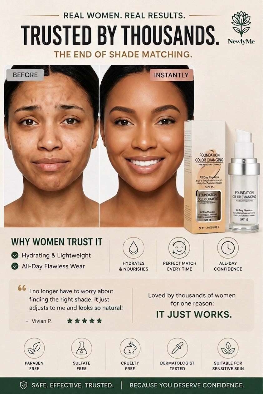 Color Changing  Foundation