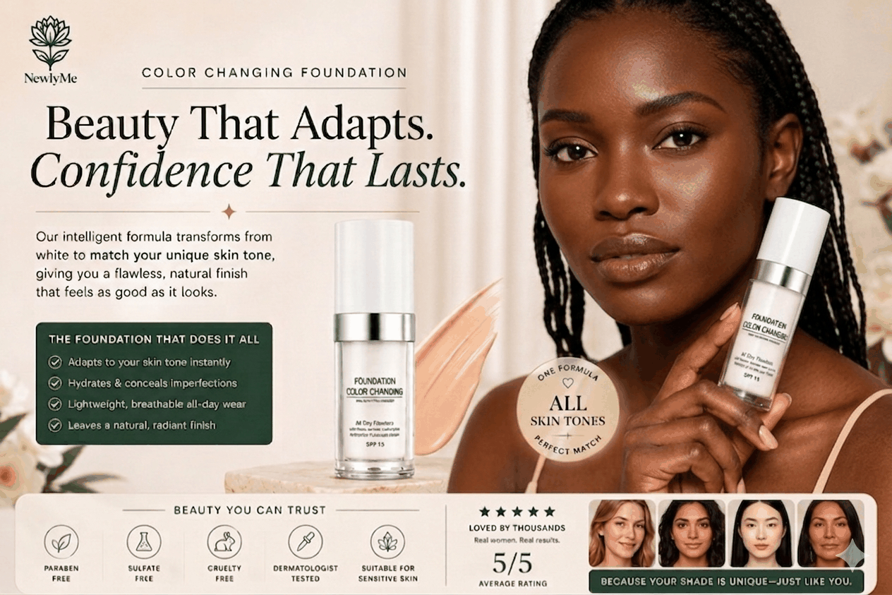 Color Changing  Foundation