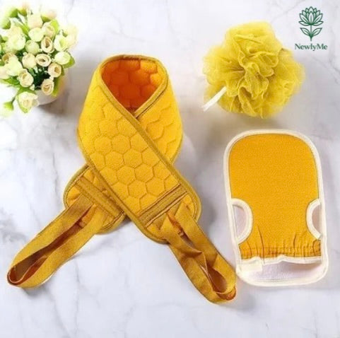 Body Exfoliator 3 pcs Set Body Exfoliator Set