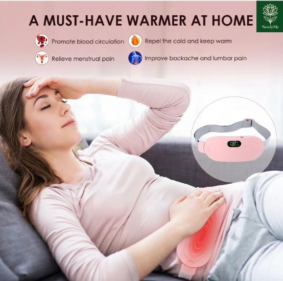 Portable Menstrual Heating Pad – Cramp Relief Belt for Period Pain & Abdominal Comfort