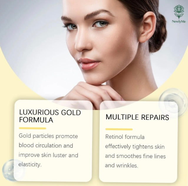 24K Gold Eye Patches – Anti-Aging Under Eye Masks for Dark Circles & Puffiness  (30 PCS)