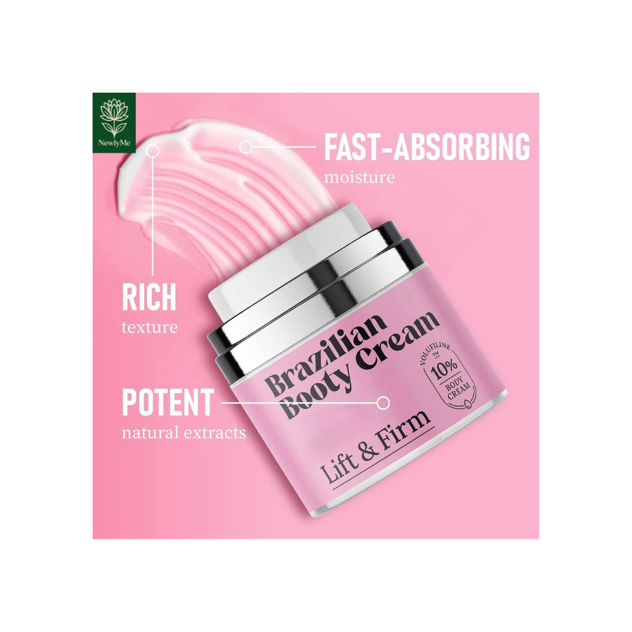 Brazilian Bum Body Cream – Firming & Hydrating Lotion for Smooth, Glowing Skin