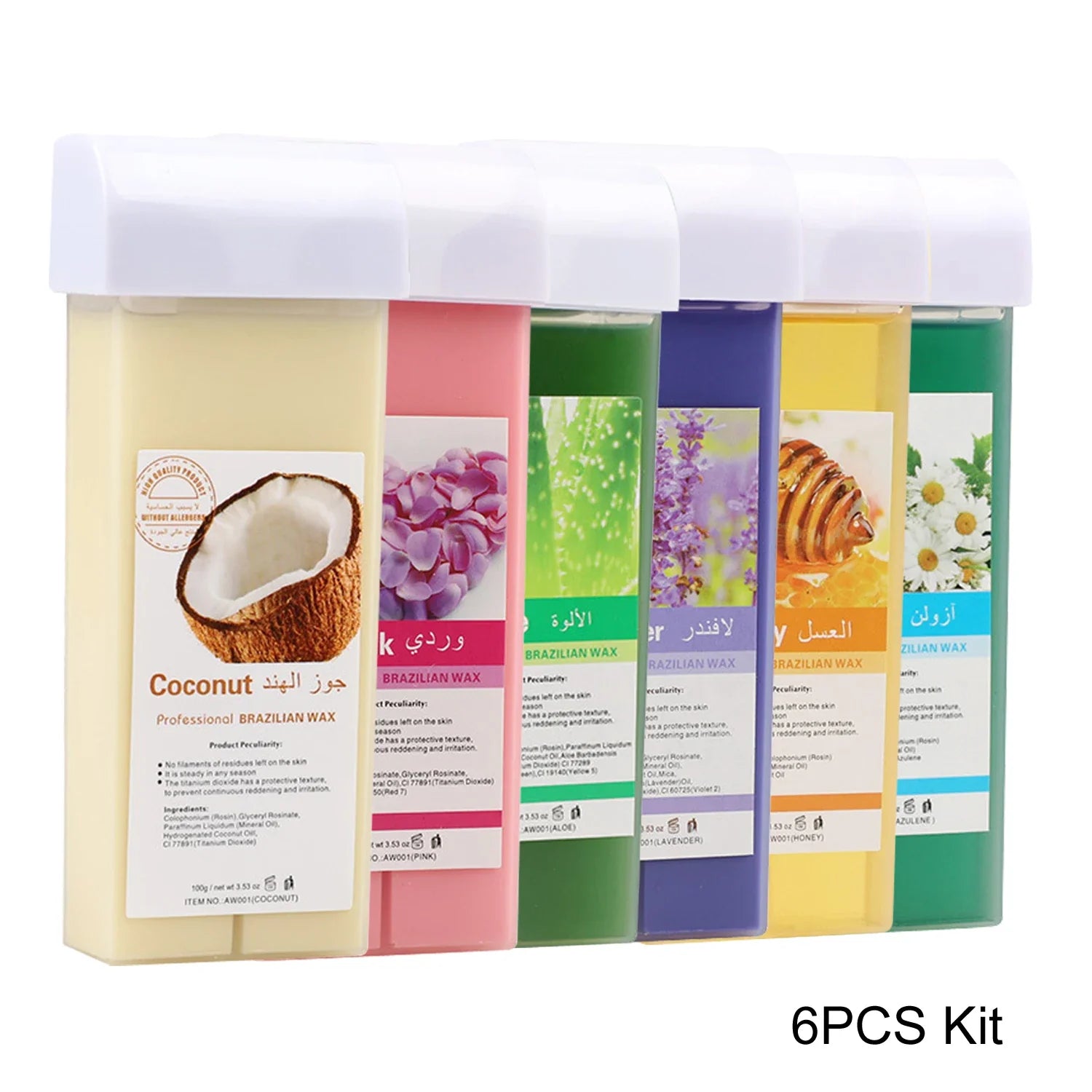Hair Removal Wax Refill Soft Wax Roller Cartridge