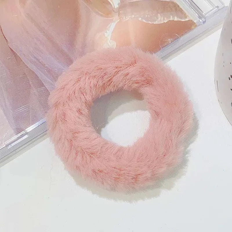 Colorful Fluffy Hair Band