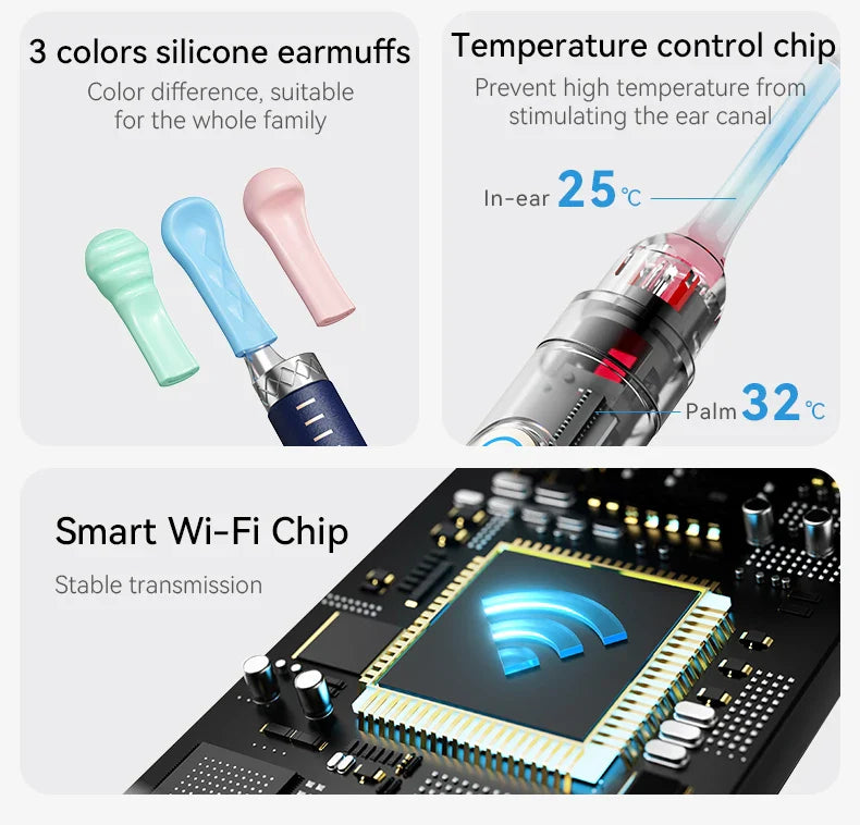 Smart Visual Ear Wax Cleaner 