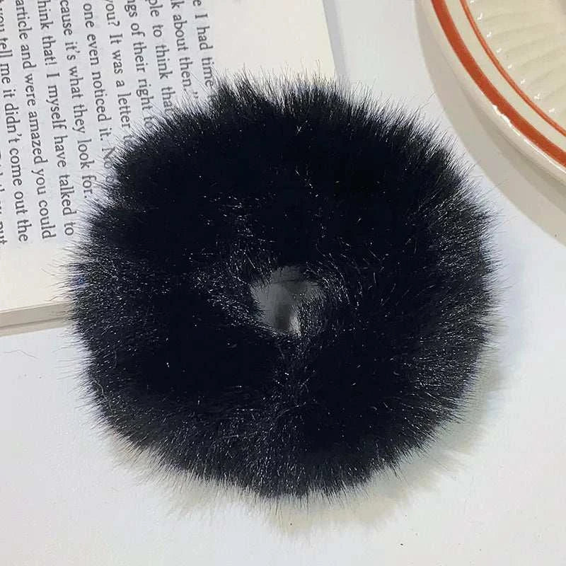 Colorful Fluffy Hair Band