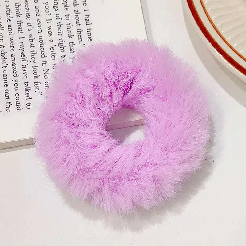 Colorful Fluffy Hair Band