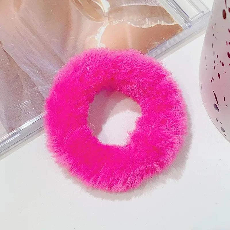 Colorful Fluffy Hair Band