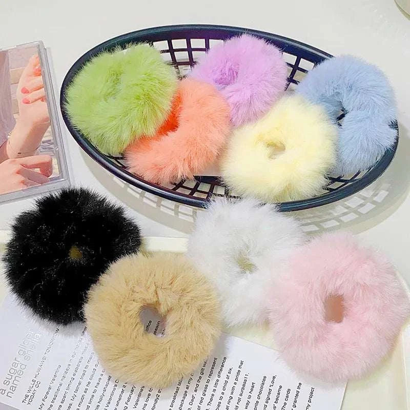Colorful Fluffy Hair Band