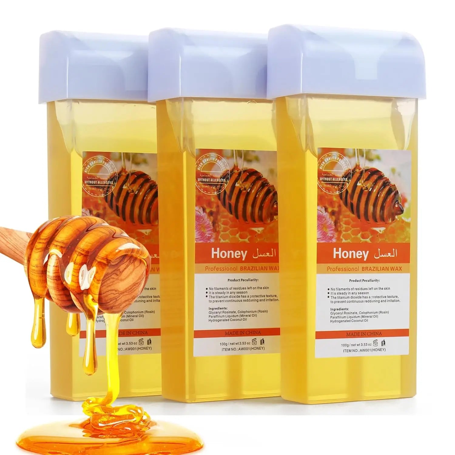 Hair Removal Wax Refill Soft Wax Roller Cartridge