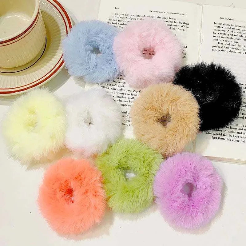 Colorful Fluffy Hair Band