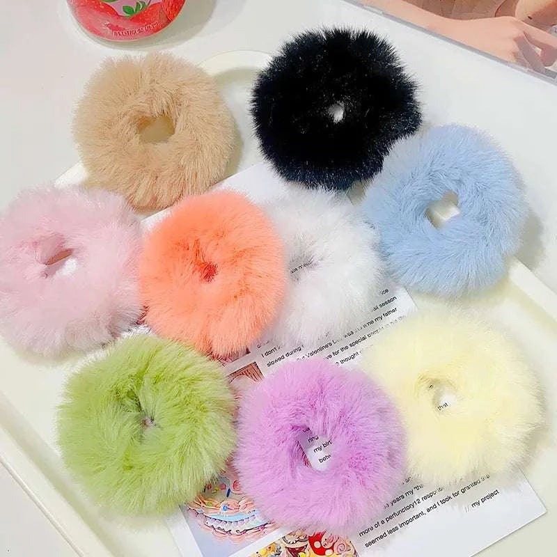 Colorful Fluffy Hair Band