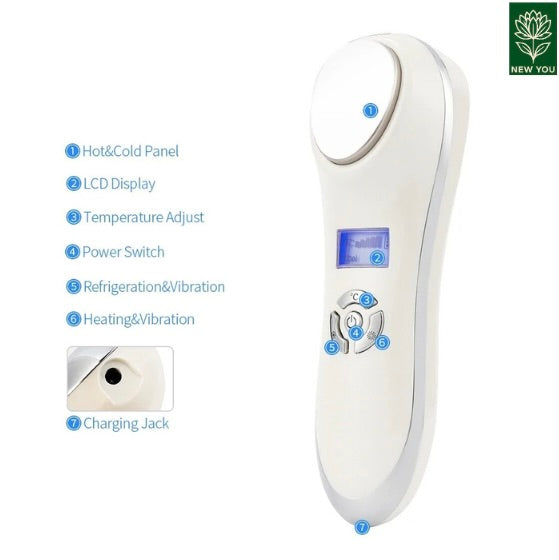 Hot/Cold Skin Rejuvenation Massager