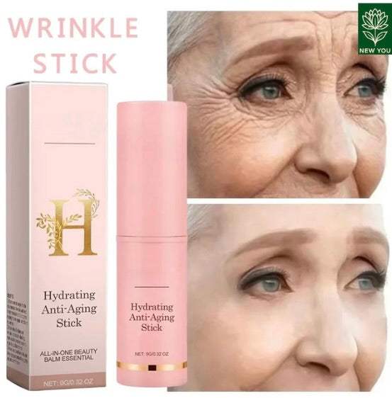 Collagen Instant Wrinkle Removal balm stick for hydrating anti-aging and reducing fine lines instantly