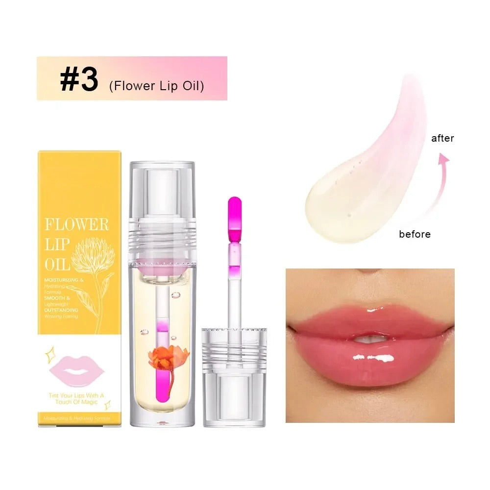 Magic Color Change Flower Lip Gloss