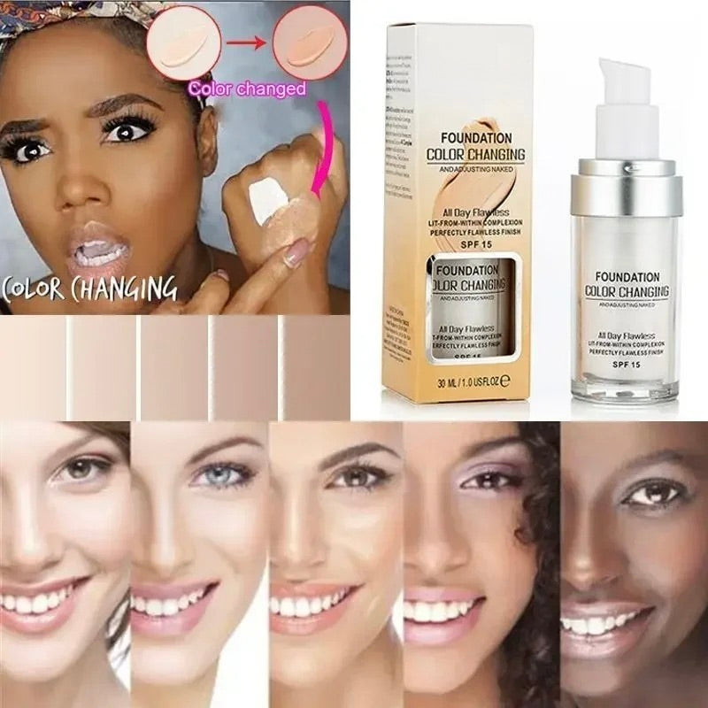 Color Changing Foundation