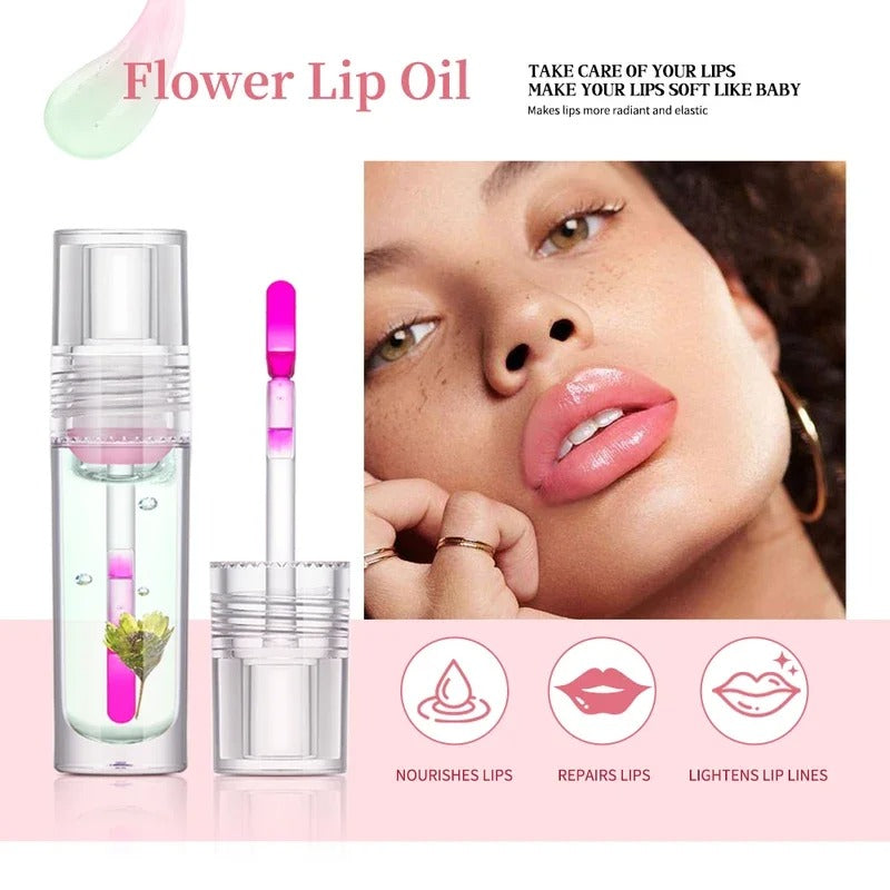 Magic Color Change Flower Lip Gloss