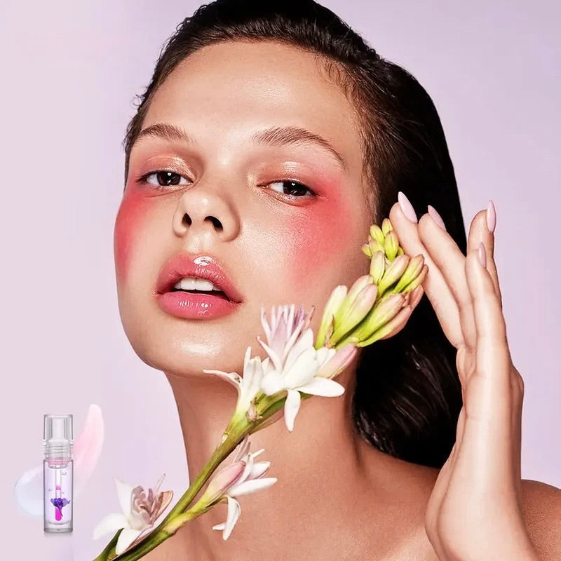 Magic Color Change Flower Lip Gloss