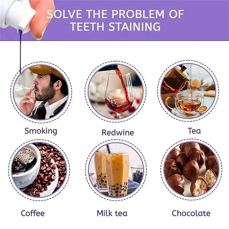 Purple Teeth Whitening Toothpaste