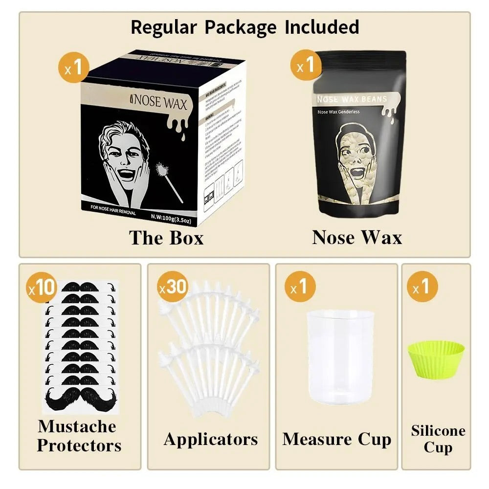 Painless Nose Wax Kit